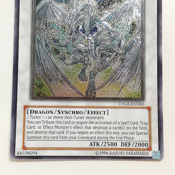 sA164o [人気] 遊戯王 スターダスト・ドラゴン STARDUST DRAGON TDGS-EN040 英語版 アルティメットレアの画像7