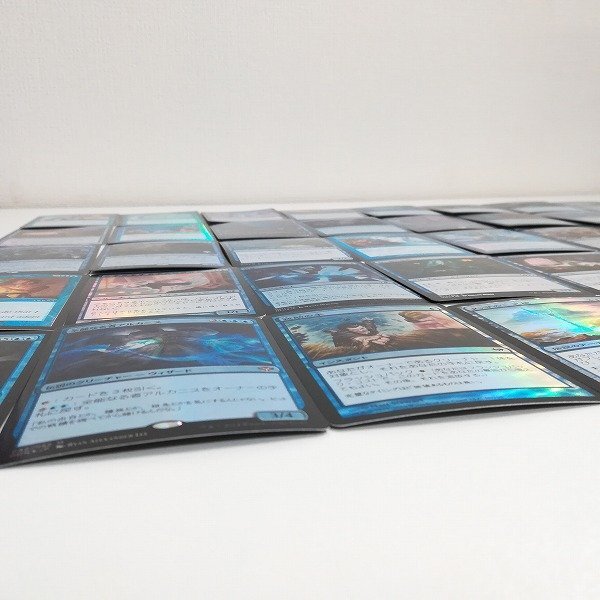 sB430q [まとめ] MTG 青 Foil 計50枚 不自然な淘汰 氷河の壁 Vedalken Aethermage 他_画像9