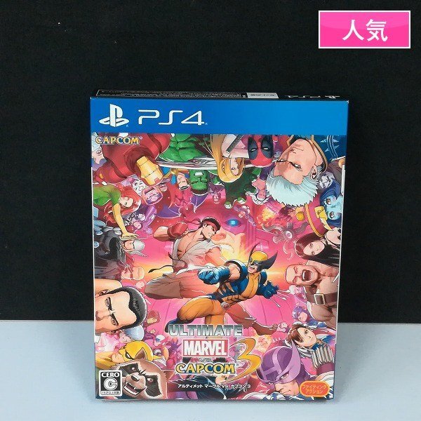 gV526a [ popular ] PS4 soft Ultimate Marvel VS. Capcom 3 | game Z