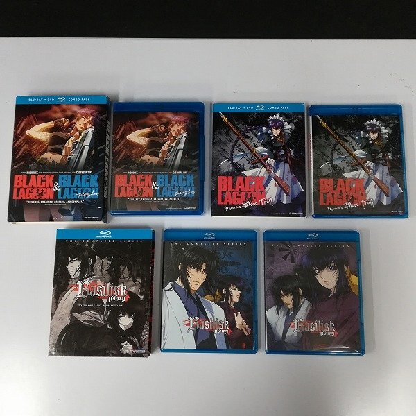 gV536a [動作未確認] 海外版 BD BLACK LAGOON Roberta's Blood Trail SEASON 1 2 Basilisk 計3点 / Blu-ray | Zの画像3