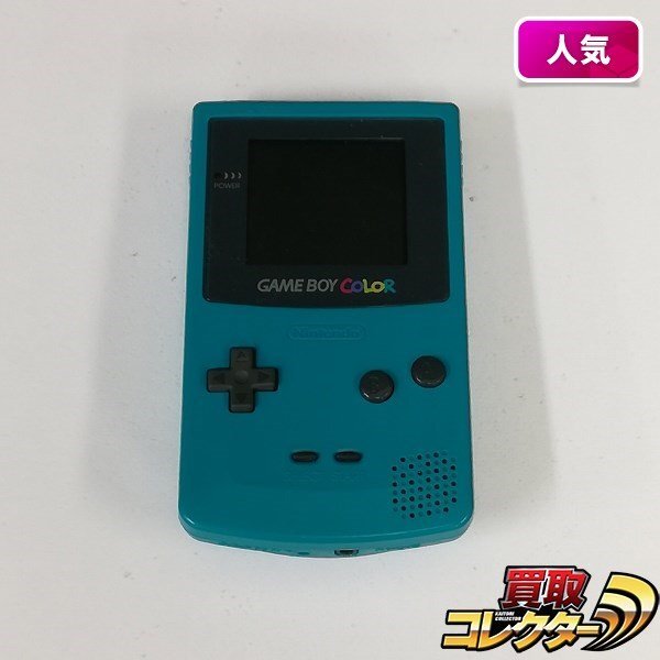 gA501a [動作品] GBC ゲームボーイカラー ブルー 本体のみ / GAMEBOY COLOR | X_画像1