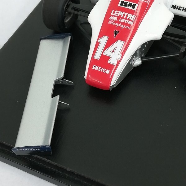 mJ647a [破損あり] スパーク 1/43 エンサイン N180B コスワース F1 6°GP Monaco 1981 #14 M.スレール / SPARK | ミニカー T_画像5