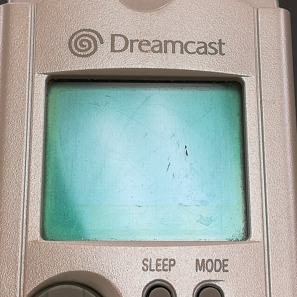 gL398a [ operation not yet verification ] DC Sega Dreamcast peripherals visual memory total 8 point | game X