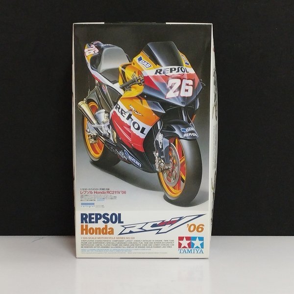 mN325b [未組立] タミヤ 1/12 レプソル Honda RC211V '06 | プラモデル F_画像1