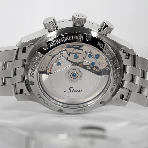  наручные часы Sinn Gin 956 хронограф Date обратная сторона ske самозаводящиеся часы мужской 