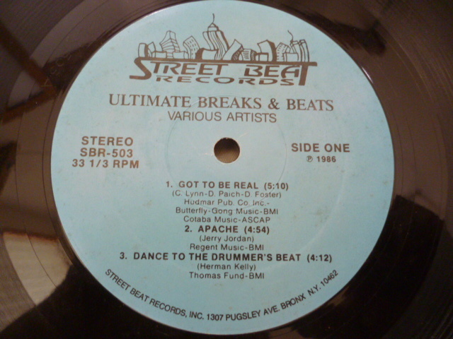 VA - Ultimate Breaks & Beats 最高名曲 コンピ Cheryl Lynn / Incredible Bongo Band / Herman Kelly & Life 等　収録　試聴_画像3