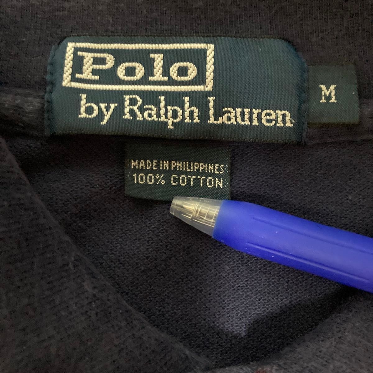 POLO by Ralph Lauren ラルフローレン　オールドタグ　大きめ　M  半袖ポロシャツ