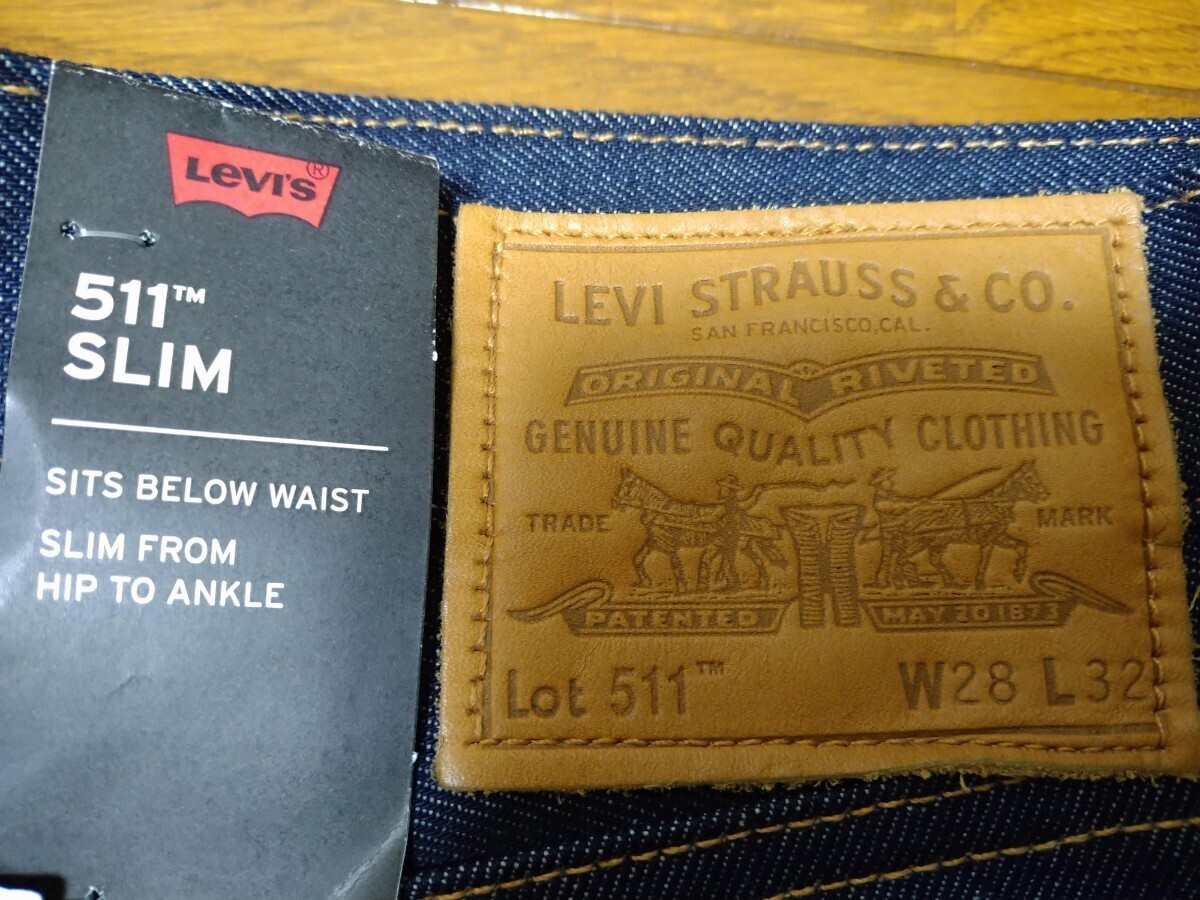 【定価￥16,000！】Levi's 511 USA製 W28 未使用品　_画像6