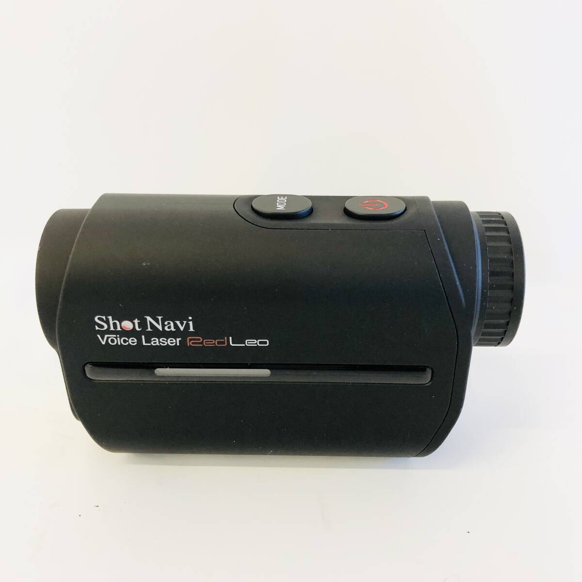 Shot Navi( Schott navi ) Golf Laser distance measuring instrument Voice Laser Red Leo black 
