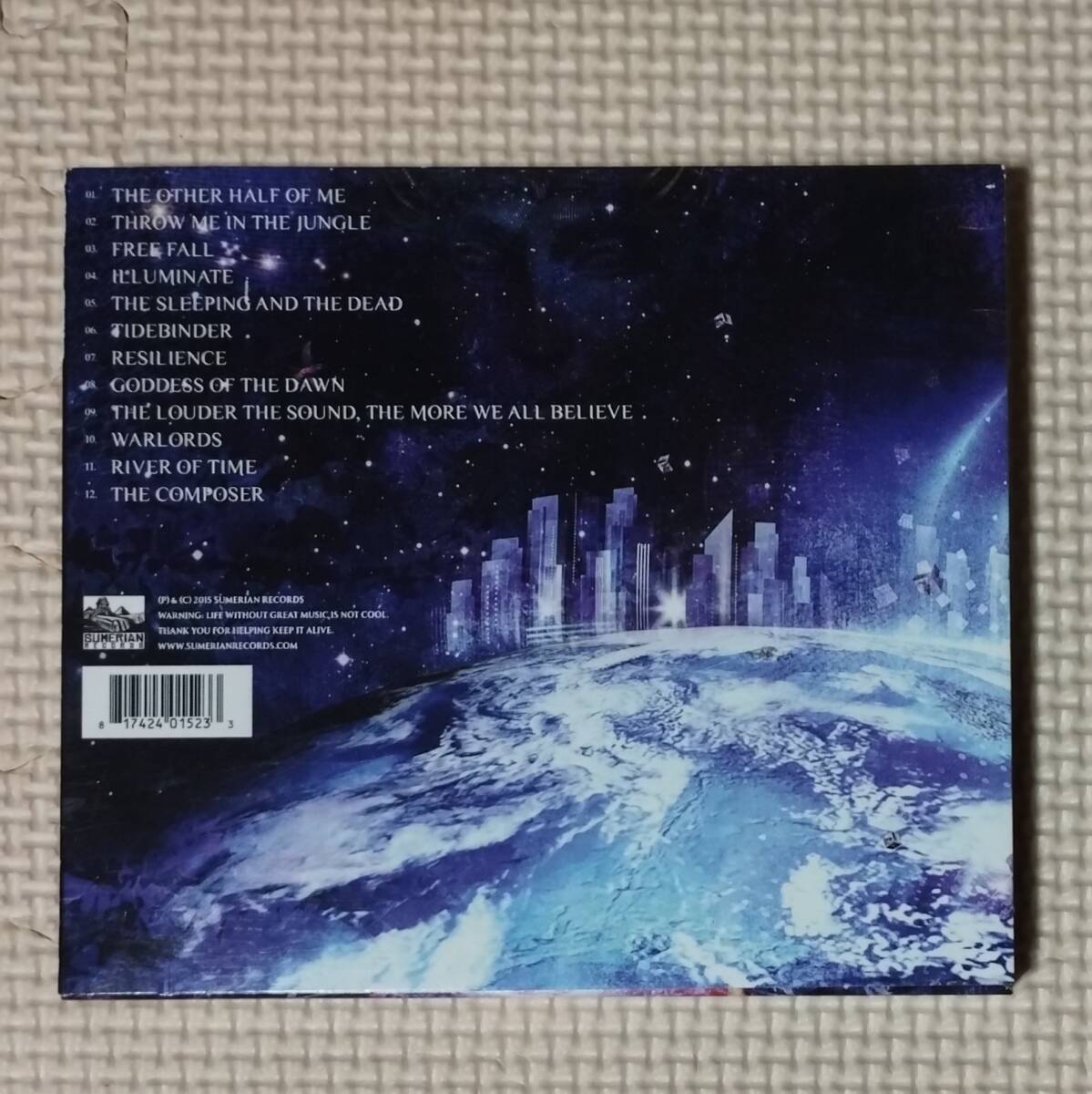 輸入盤CD BORN OF OSIRIS Soul Sphere ステッカー付き ボーン・オブ・オサイリス プログレッシヴ・メタルコア_画像2