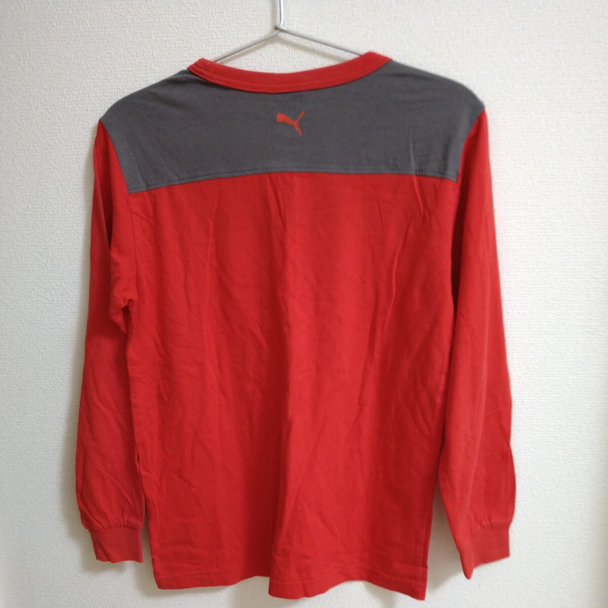 USED★adidas・PUMA 長袖Tシャツ３枚セット　150cm_画像7