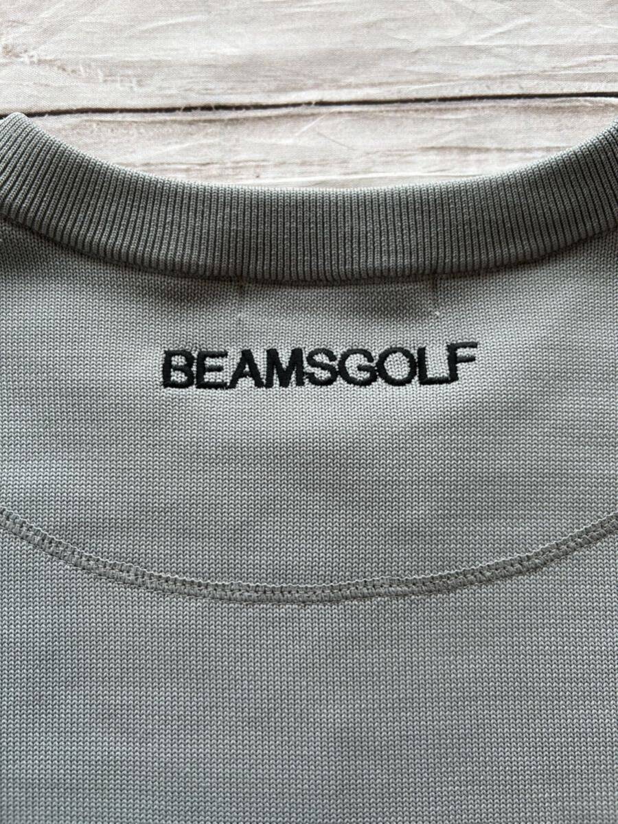 ビームスゴルフ　ジップアップ　BEAMSGOLF ゴルフ　L ジャケット　グレー　スウェット トレーナー ZIP カーディガン BEAMS GOLF_画像7