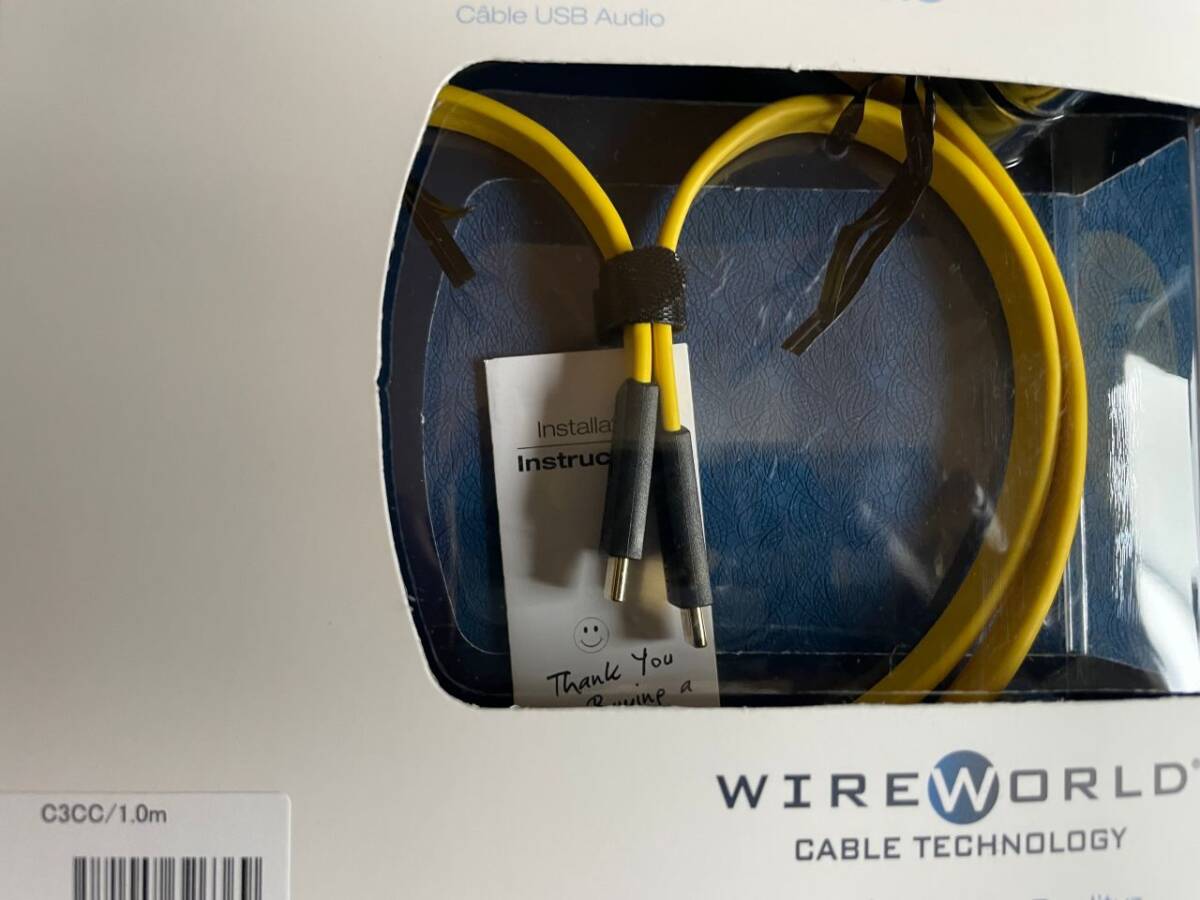  wire world WIRE WORLD Chroma8 C3CC/1.0m USB C-C almost new goods regular price 13200 jpy 