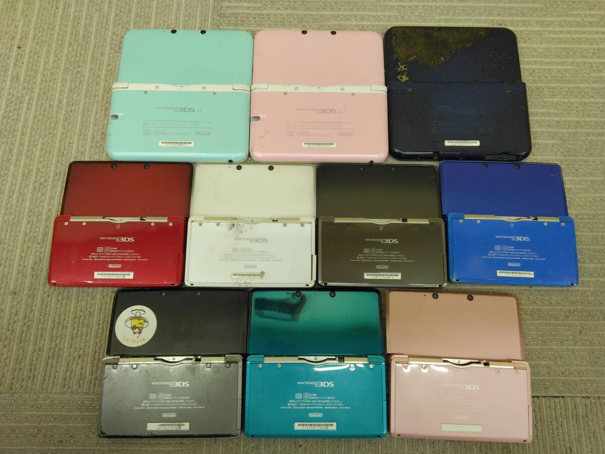 M131 棚34 現状品　Nintendo　3DS　3DSLL　10台セット　CTR-001　SPR-001　任天堂　ニンテンドー　5/11_画像6