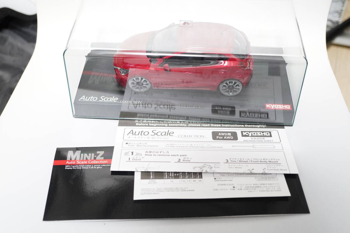 KYOSHO Mini-z ボディ マツダ デミオ XD ツーリング レッド 京商 ミニッツ ASC オートスケール コレクション MAZDA DEMIO_画像1