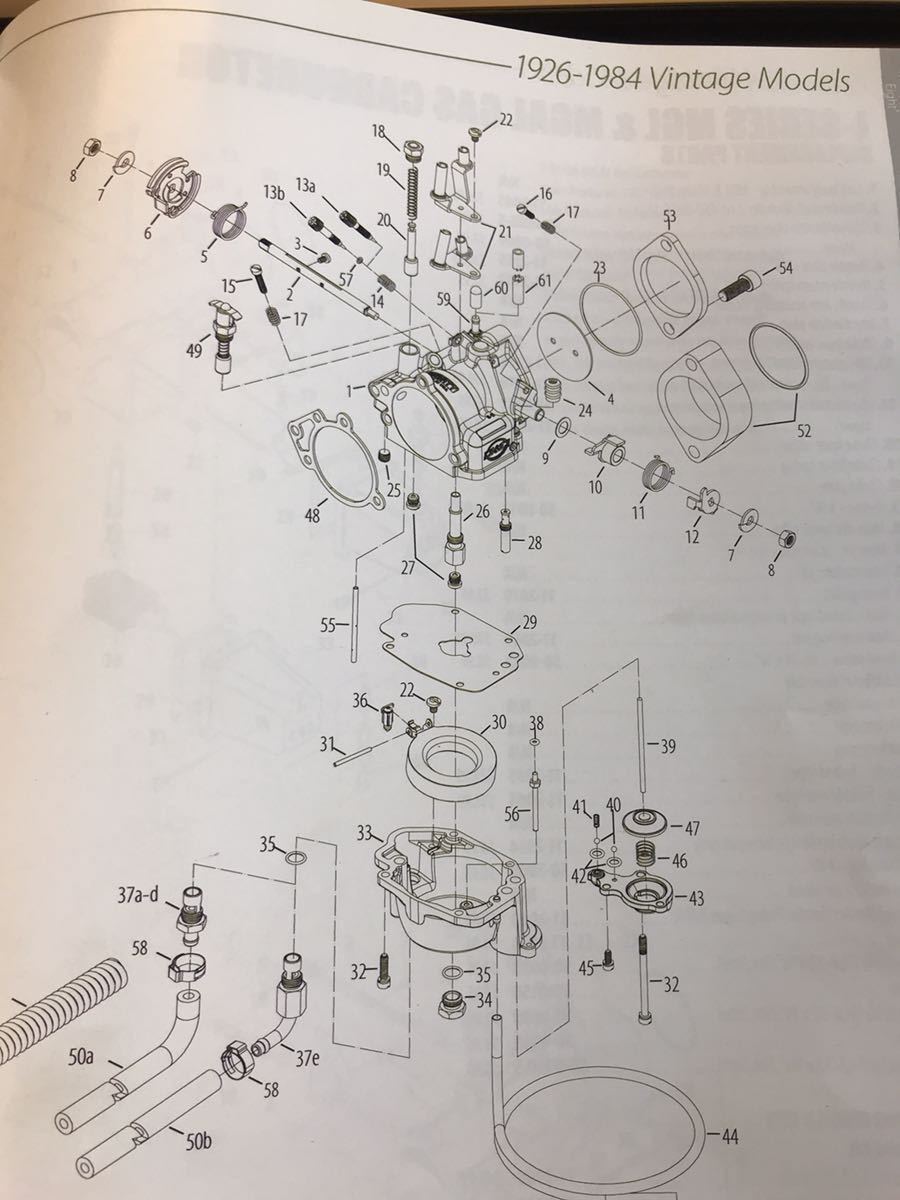 S&S 11-2195 ニードル フロートバルブ Eキャブ Bキャブ Gキャブ ワイヤータイプ ニードルバルブ NEEDLE SUPER B/E/G GAS WIRE バルブ_画像2