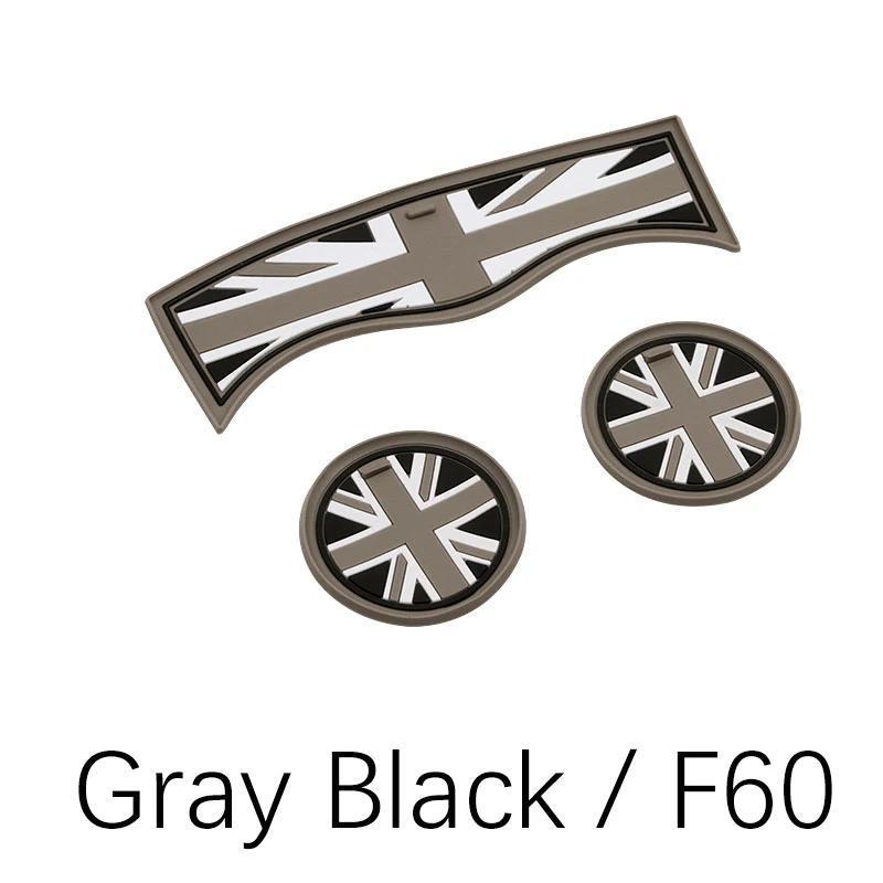 BMW MINI 用 コースター　ブラックユニオンジャック　（F60用）_画像1