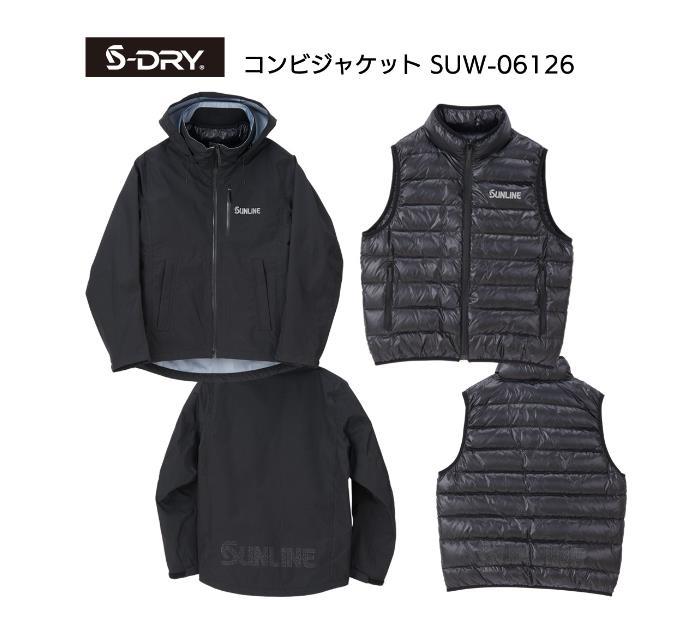  обычная цена 28600 M размер SUNLINE Sunline S-DRY dry комбинированный жакет SUW-06126 черный зимний костюм 