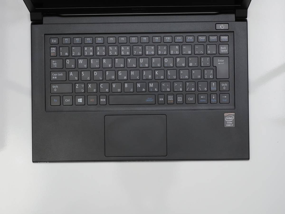 【バッテリー駆動数十秒】 超軽量ボディ ノートPC NEC LaVie G タイプZ ストームブラック（GL186Y/3Z PC-GL186Y3GZ）_画像7