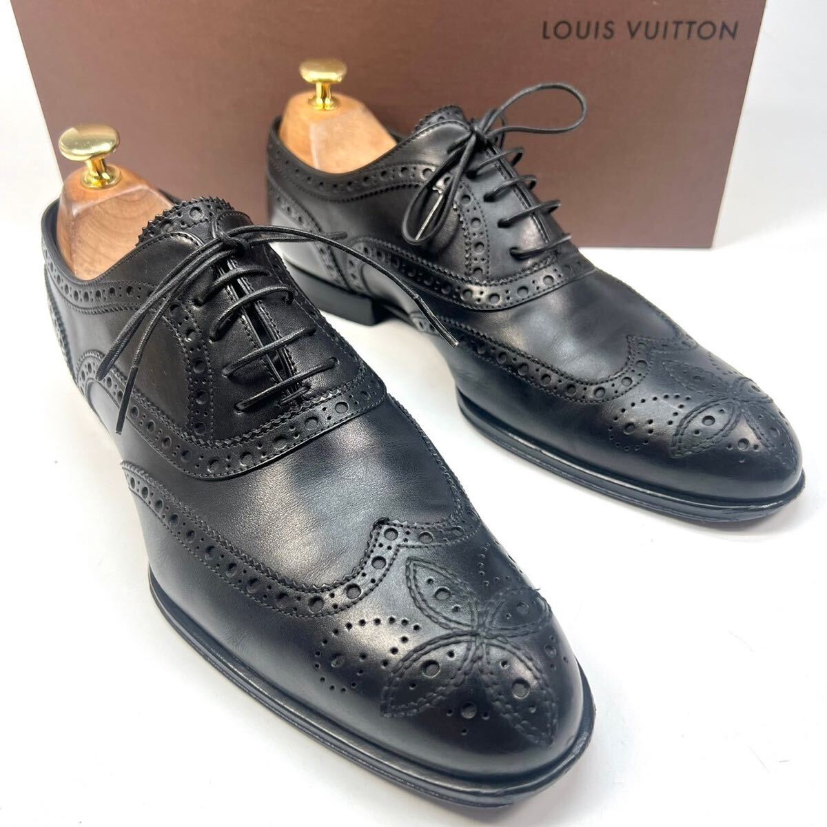 LOUIS VUITTON ルイヴィトン ビジネスシューズ 革靴 レザー 6 1 LOUIS VUITTON ルイヴィトン ビジネスシューズ 革靴 レザー 6 1