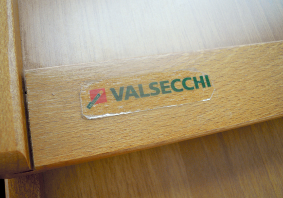 VALSECCHI 折りたたみサービスワゴン 木製 ヴァルセッキ イタリア製キッチンワゴン 札幌市_画像7