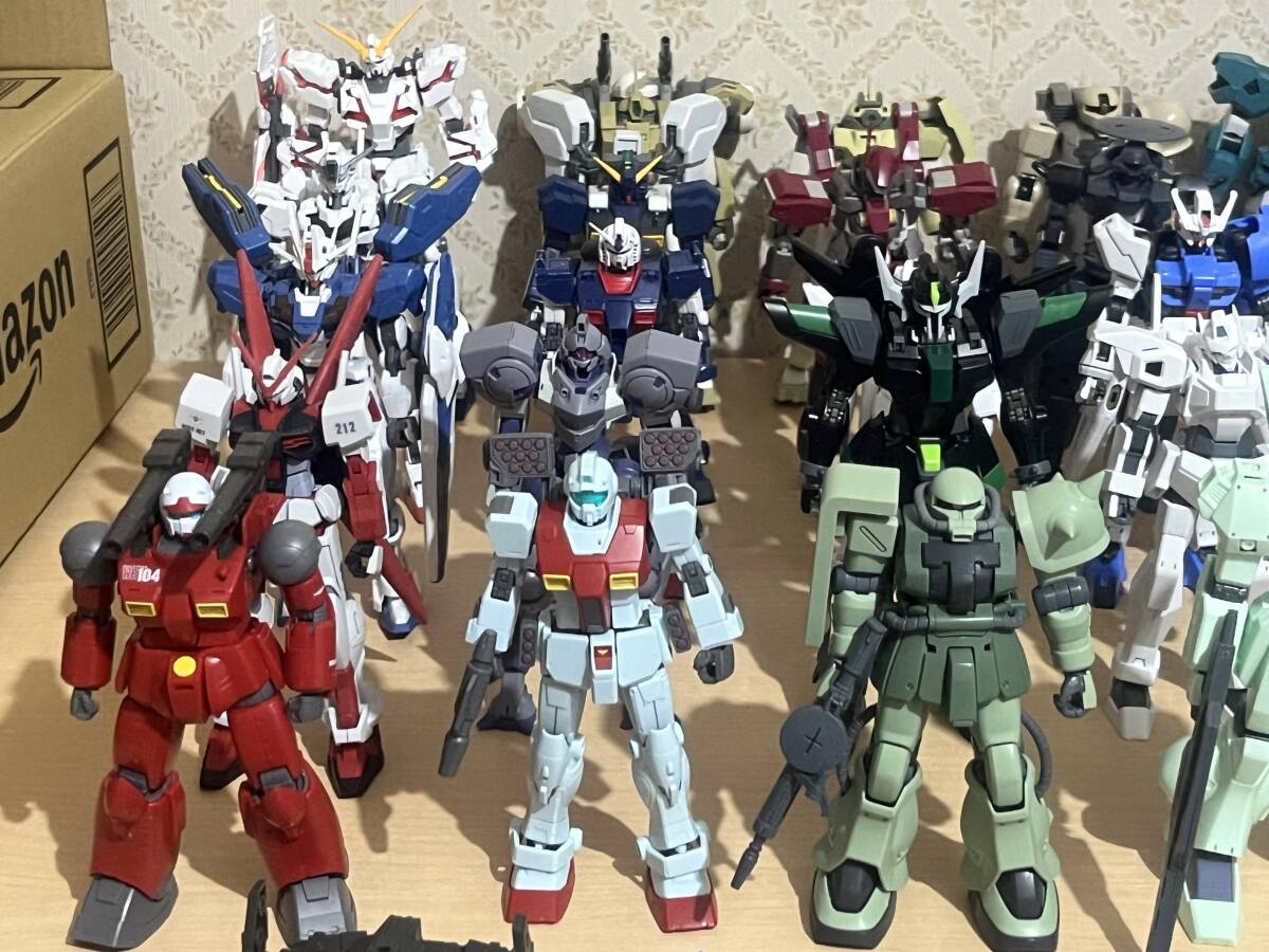 5100円 組み立て済みのガンプラ詰め合わせ(ジャンク含みます 5100円 組み立て済みのガンプラ詰め合わせ(ジャンク含みます