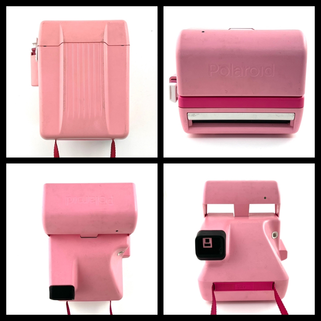 4M4S*Polaroid/ Polaroid * 600 Hello Kitty HelloKitty pink instant camera film camera operation not yet verification 
