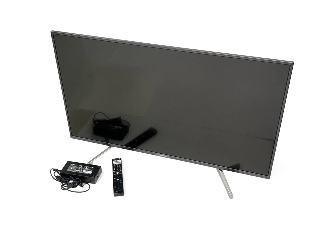 E4★良品/通電OK★ SONY ソニー BRAVIA(KJ-43X8500G)4K 43型 液晶テレビ 2019年製 テレビ リモコン有の画像1