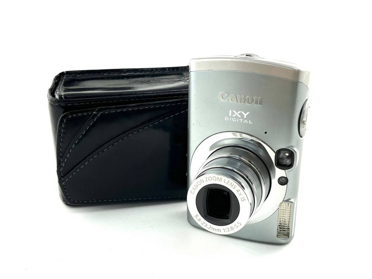 4M3★シャッター/フラッシュOK★ Canon キャノン IXY DIGITAL 800IS コンパクトデジタルカメラ デジカメ（PC1176）_画像1