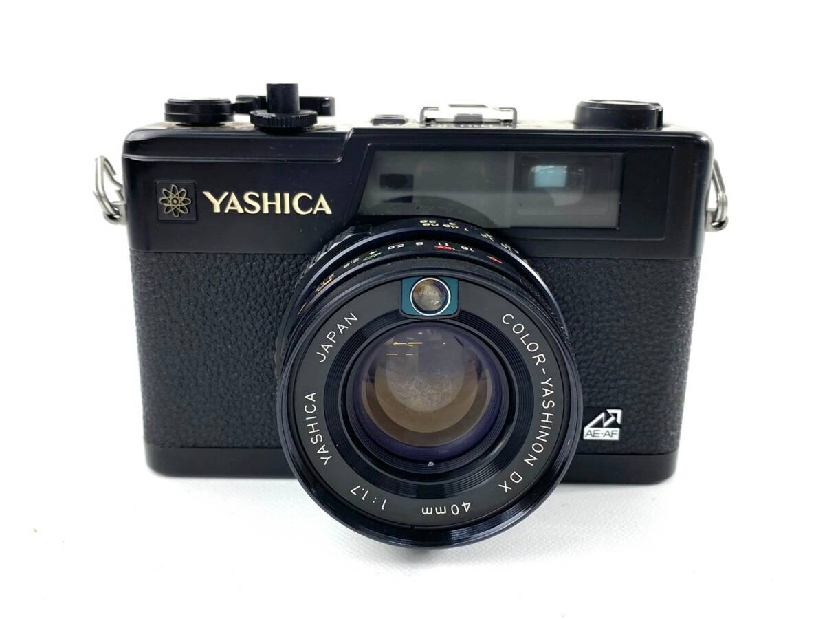 5T2★空シャッターOK★ YASHICA ヤシカ ELECTRO 35 GX レンジファインダー フィルムカメラ ブラック_画像2