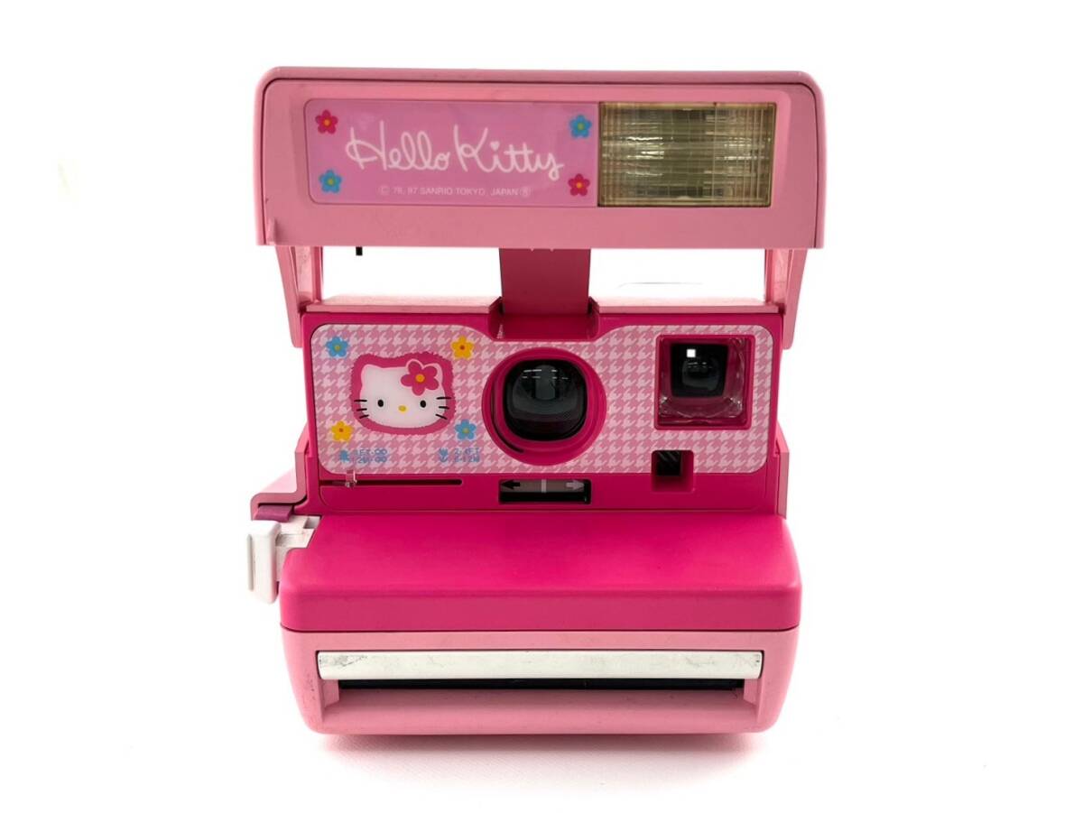 4M4*Polaroid/ Polaroid * 600 Hello Kitty HelloKitty pink instant camera film camera operation not yet verification 