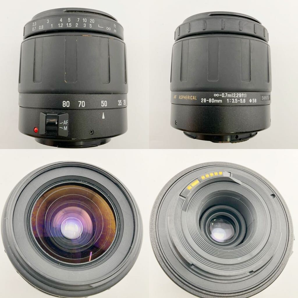 Canon EOS KissⅢ 一眼レフフィルムカメラ ボディ キャノン ボディレンズセット ASPHERICAL 28-80mm 1:3.5-5.6 (k5895-n157)_画像7