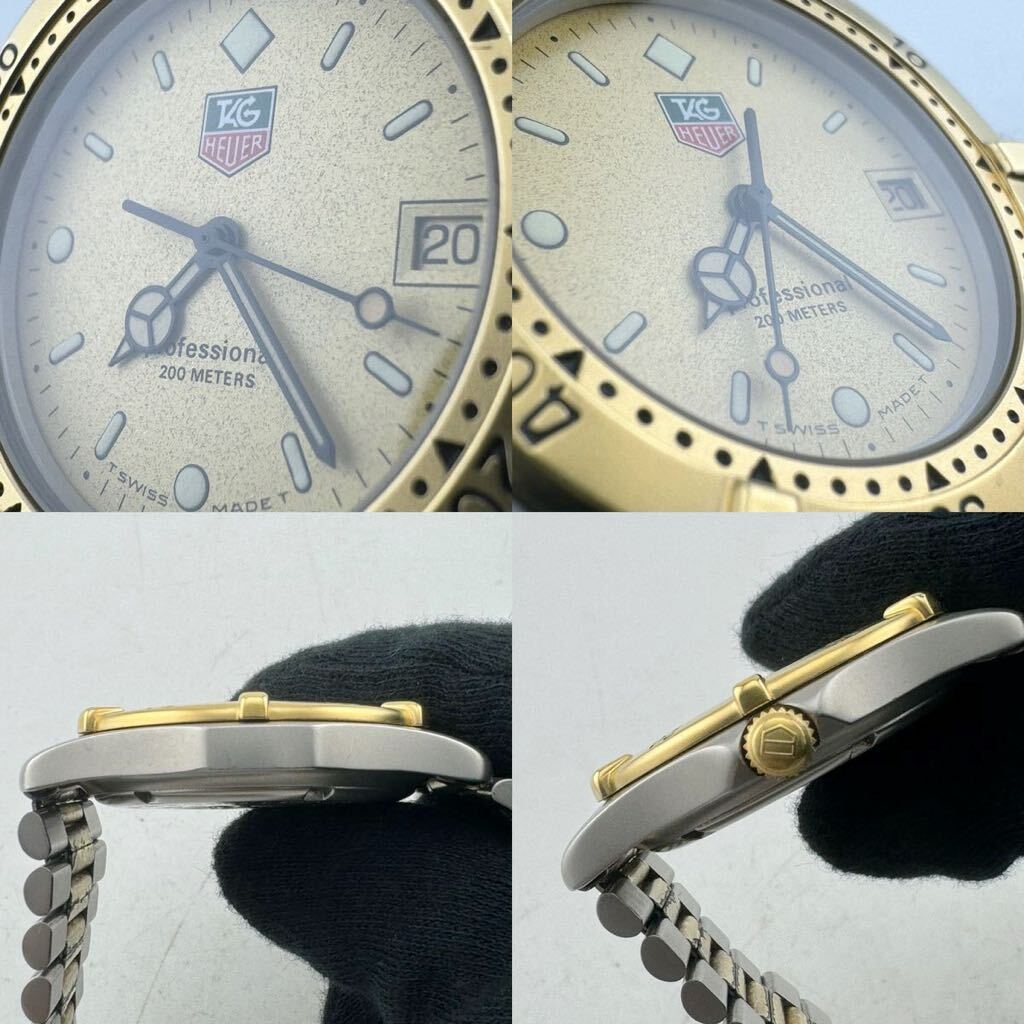 TAGHeuer タグホイヤー プロフェッショナル 200 クォーツ メンズ 腕時計 アナログ 964.006-2【k3454】_画像9