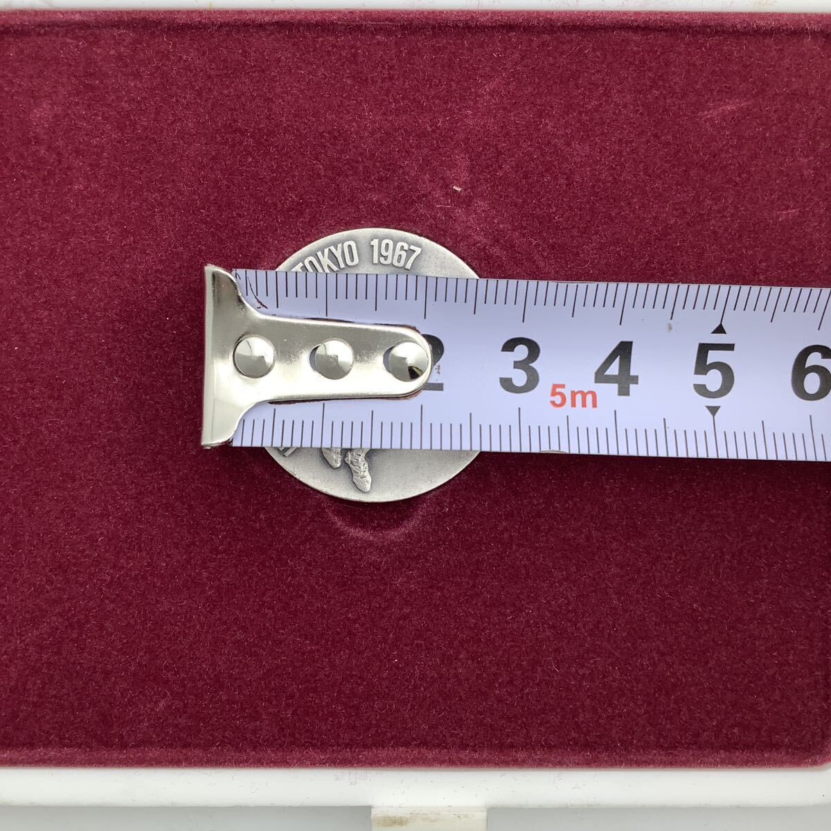  память медаль Uni балка sia-do Tokyo собрание 1967 год серебряный медь медаль комплект Showa Retro коллекция античный с футляром (k8340-y247)
