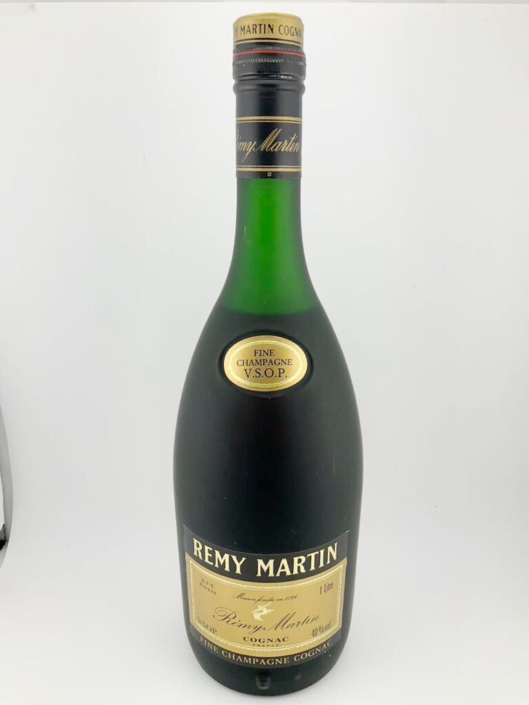 未開栓 REMY MARTIN VSOP FINE CHAMPAGNE レミーマルタン 1000ml 1L COGNAC コニャック 箱付き 洋酒 古酒 (k5849-y246)の画像2