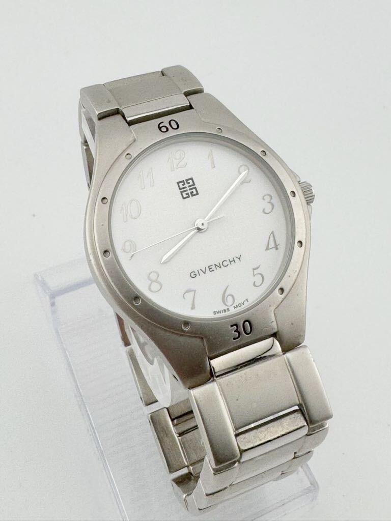 GIVENCHY ジバンシー クォーツ 腕時計 ブランド レディース メンズ 文字盤白【k3440】_画像1