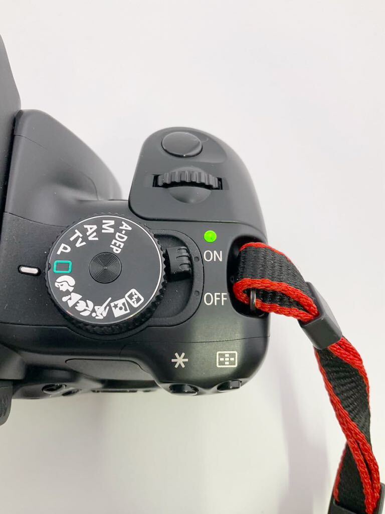 Canon キャノン EOS kiss Digital X デジタル一眼レフカメラ CANON ZOOM LENS EF-S 18-55mm 1:3.5-5.6 IS Ⅱ 通電確認済 (k5912-y257)_画像7