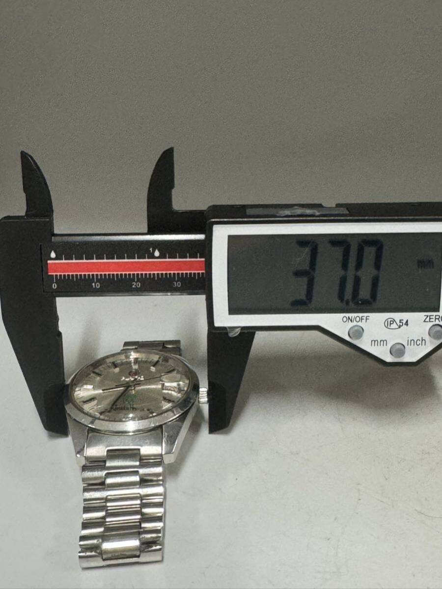 RADO ラドー GREEN HOUSE グリーン ホース 自動巻き デイト メンズ 腕時計【k3383】_画像7
