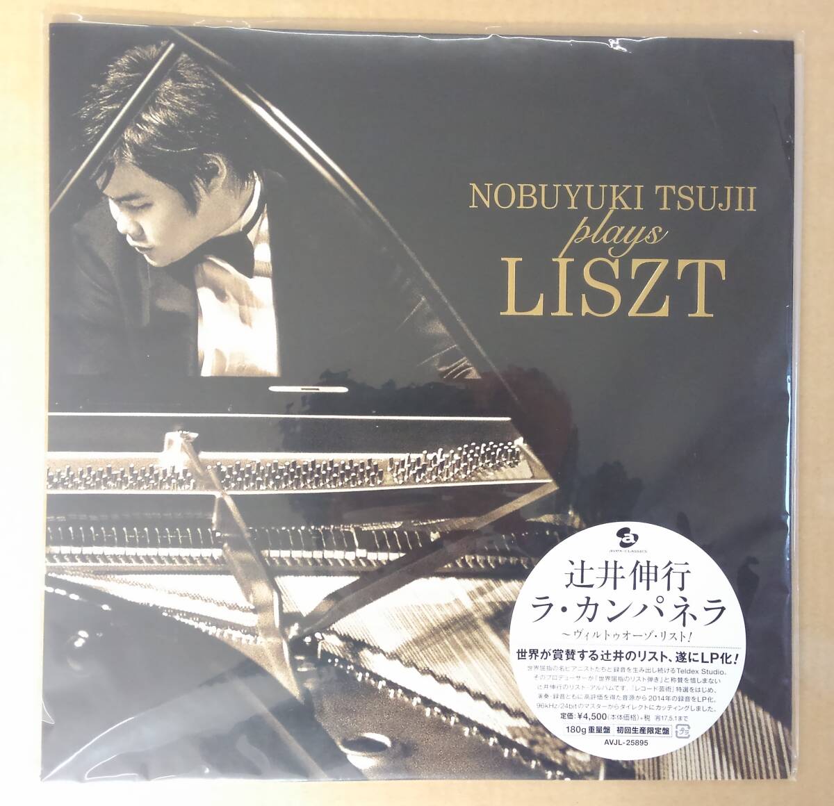 [LPレコード] 美品希少180g重量盤 限定盤 / 辻井伸行 NOBUYUKI TSUJII リスト LISZT ラ・カンパネラ AVJL-25895 / 適格請求書発行可能 の画像1