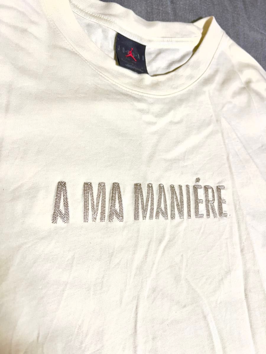 Jordan Brand x A Ma Maniere Tee "Cream" Tシャツ　Lサイズ