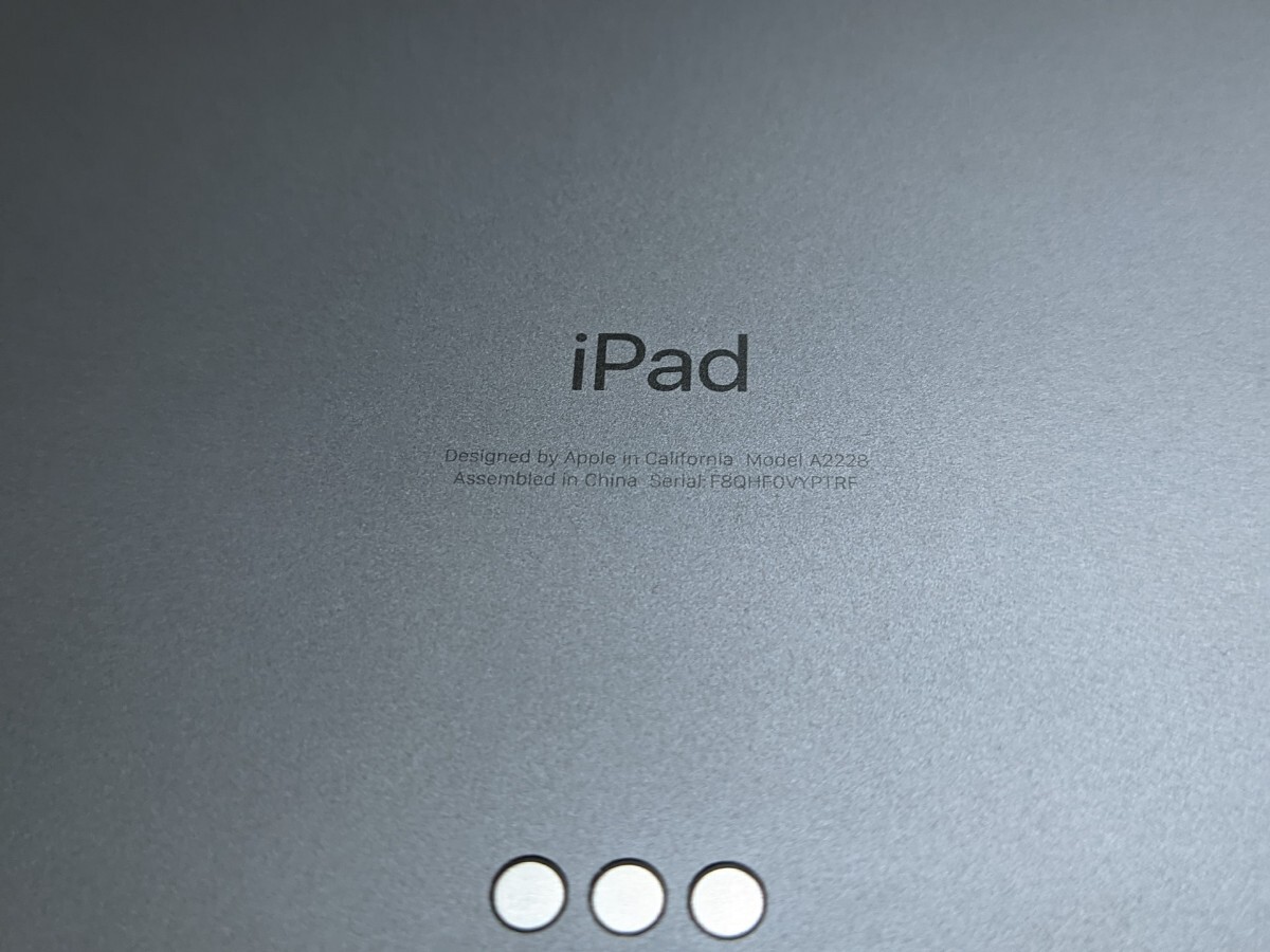 Apple iPad Pro 11インチ 第2世代 WiFi スペースグレイ 128GBの画像7
