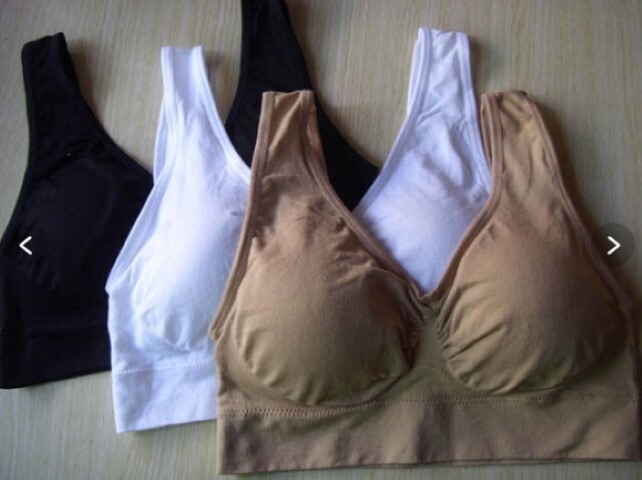 ジニエブラ ベーシックカラー 3XL(XXXL） 3枚セット スポーツブラ ナイトブラ スポブラ 授乳 育乳 インナーウェア genie bra ジニエ_画像10