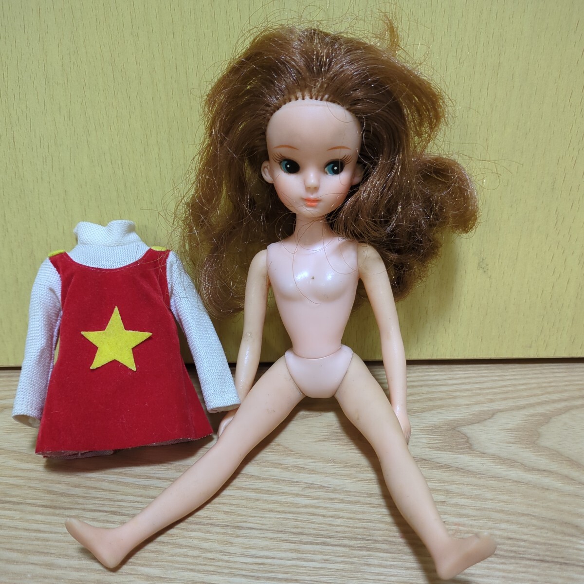 リカちゃん 初代 魔法使いチャッピーの服 タカラ製 リカちゃん人形 1972年頃 日本製 レア TAKARA 昭和 の画像8
