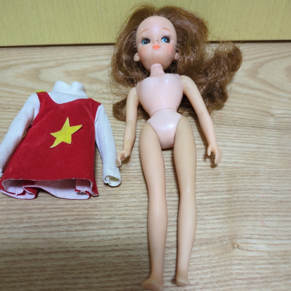 リカちゃん 初代 魔法使いチャッピーの服 タカラ製 リカちゃん人形 1972年頃 日本製 レア TAKARA 昭和 の画像6