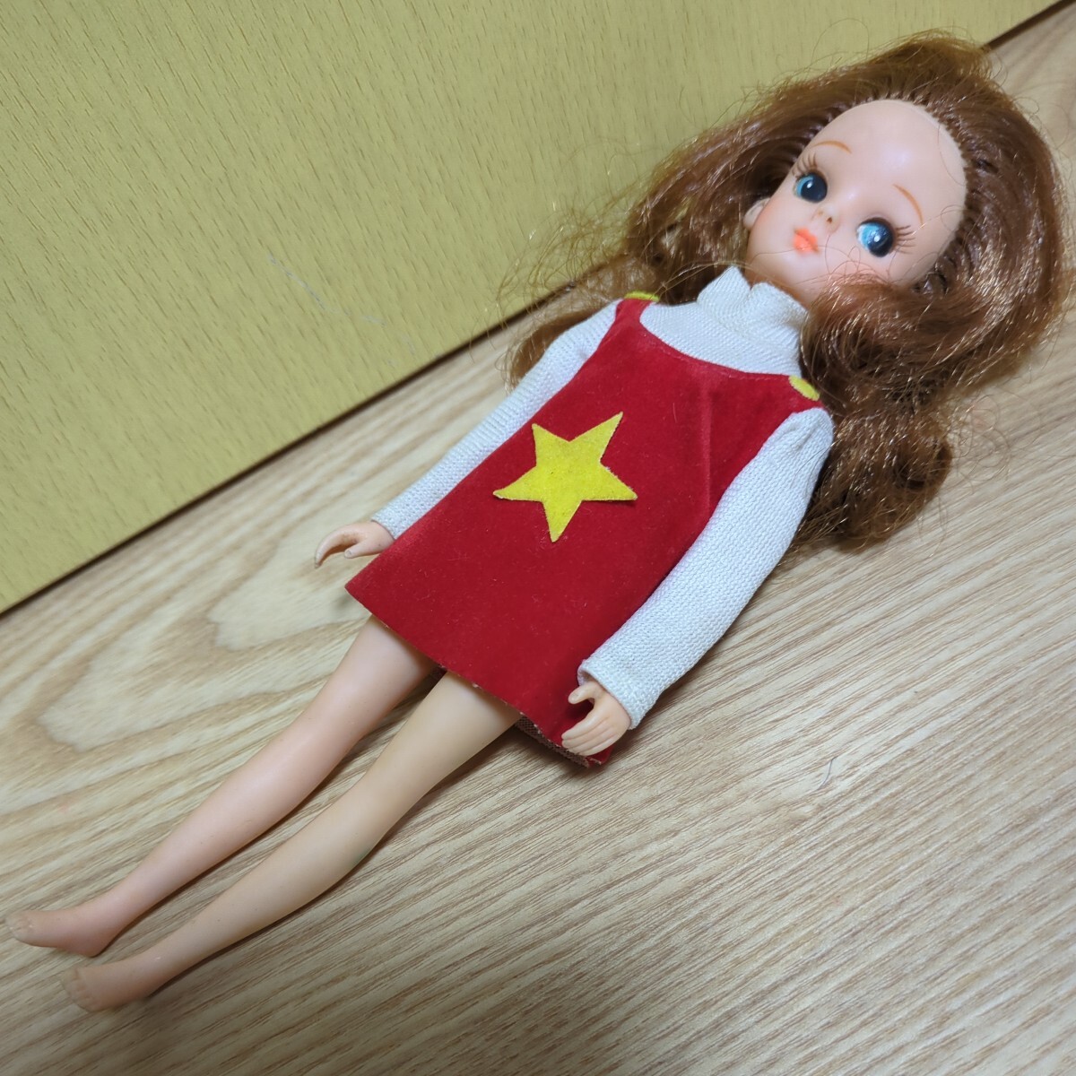 リカちゃん 初代 魔法使いチャッピーの服 タカラ製 リカちゃん人形 1972年頃 日本製 レア TAKARA 昭和 の画像2