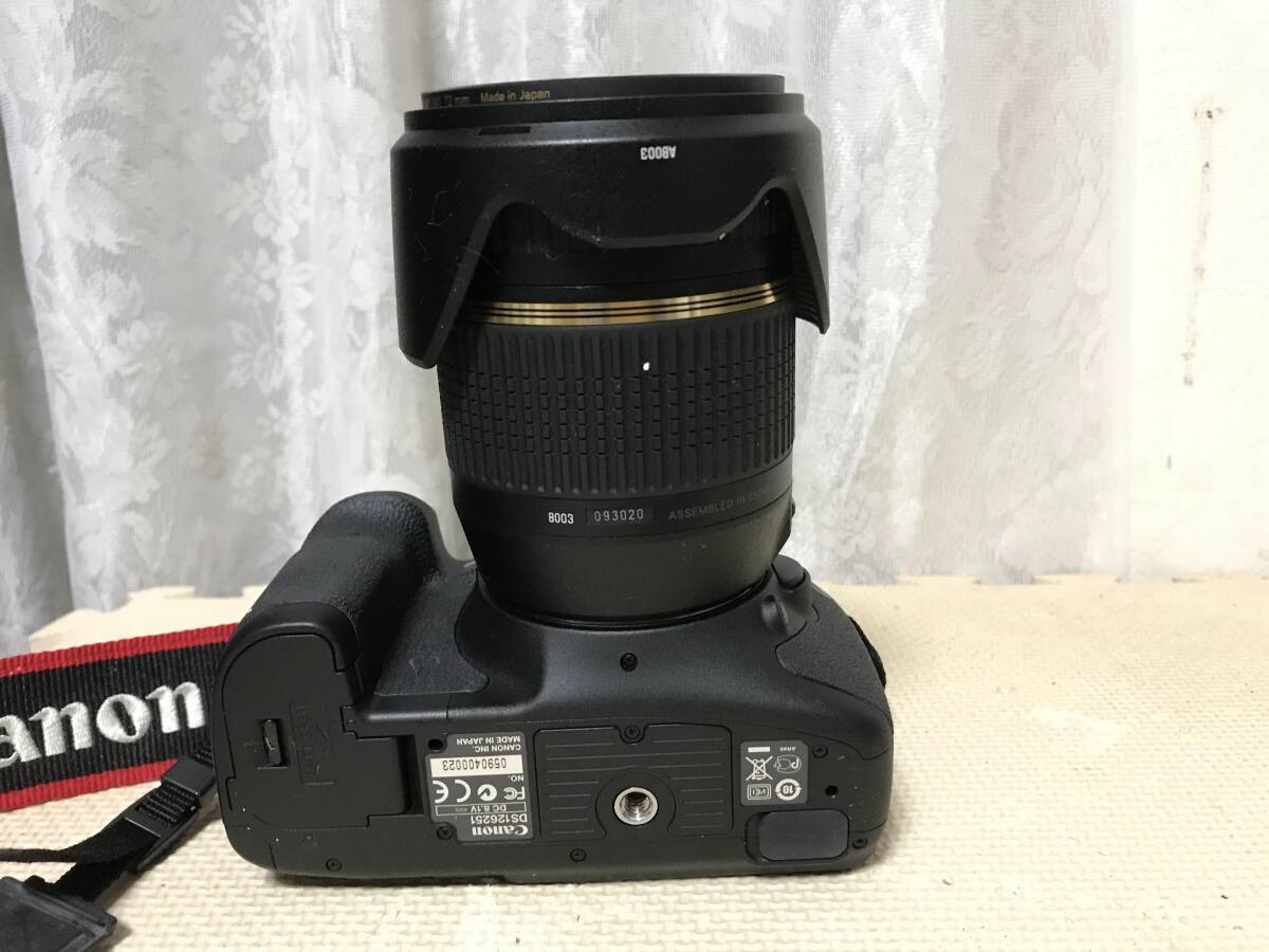 M2578 Canon EOS 7D デジタル一眼レフカメラ TAMRON タムロン Di II 18-270mm f/3.5-6.3 全国送料無料の画像6