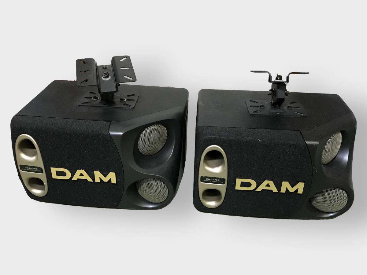 M2687 　第一興商 DAM DDS-910III スピーカー　片側R x2台　全国送料無料_画像1