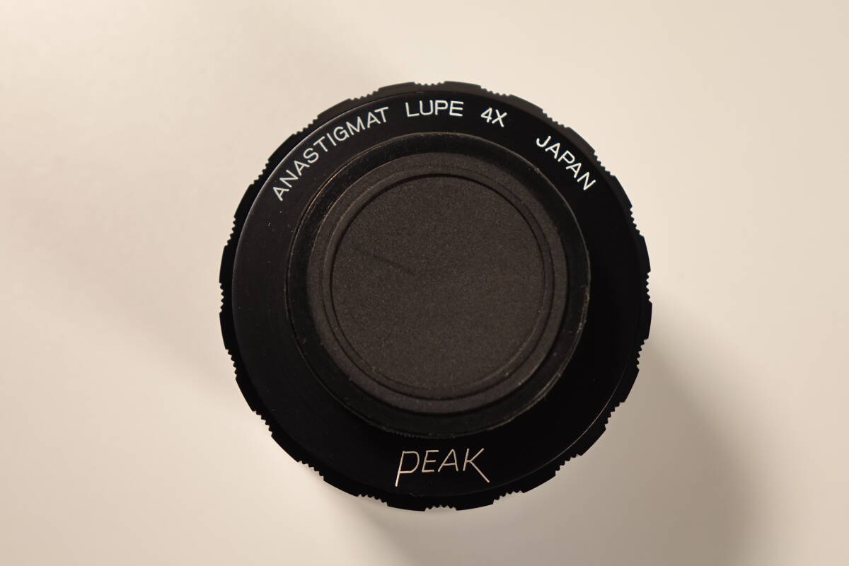 【プロの道具！】 PEAK ANASTIGMAT LUPE 4X 【ピークの穴熊！】_画像2