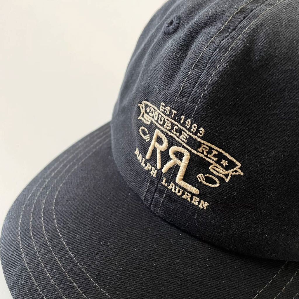 未使用】RRL “Black Trucker Cap” トラッカー キャップ 帽子 未使用】RRL “Black Trucker Cap” トラッカー キャップ 帽子