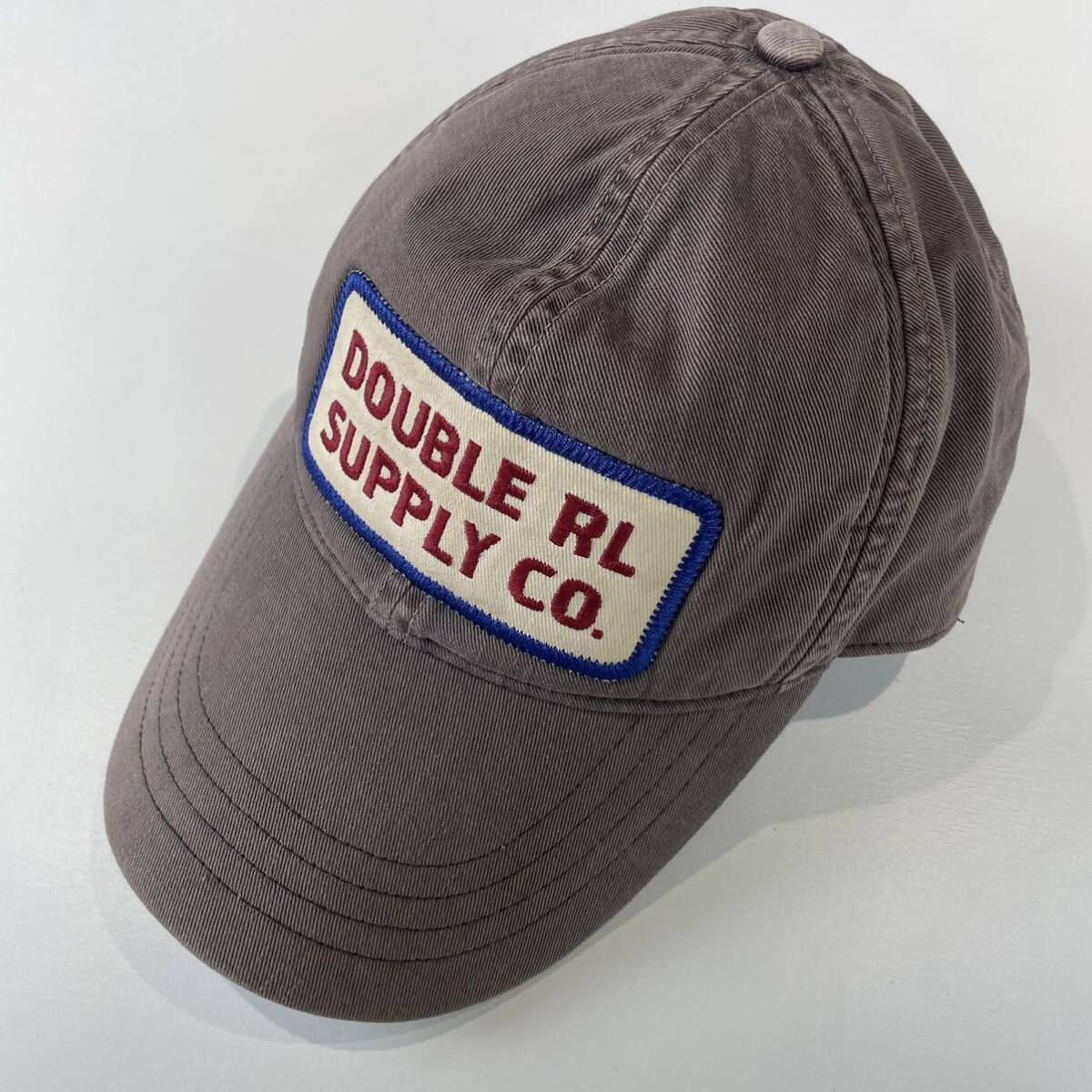 RRL “Trucker Cap” トラッカー キャップ 帽子 ワッペン グレー 墨黒 Ralph Lauren ヴィンテージの画像1